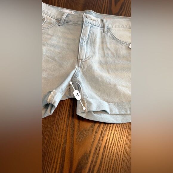 Gap 1969 Sexy‎ Boyfriend Denim Jean Shorts 27P bleached vintage blue 70s 60s NWT - Picture 10 of 15